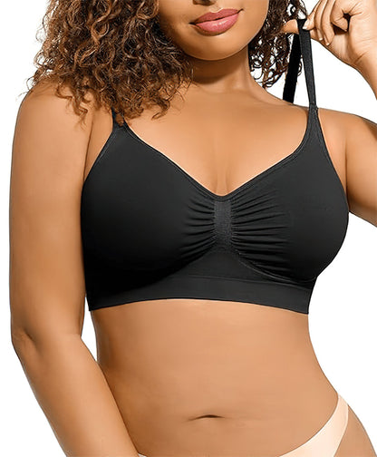 Women's Full Coverage Non-Padded Wireless Sculpt Bra