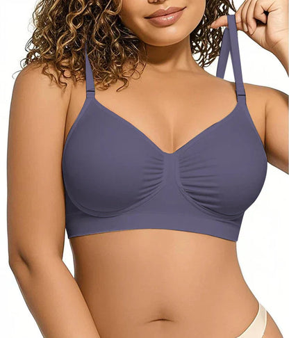 Women's Full Coverage Non-Padded Wireless Sculpt Bra