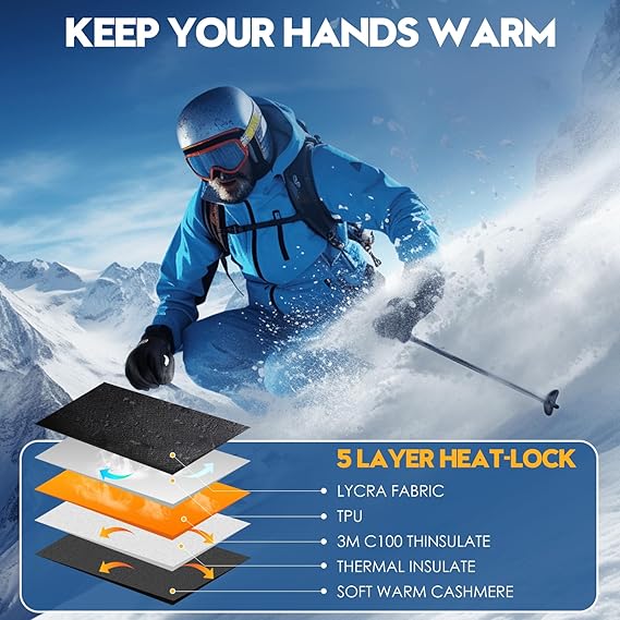 Vue Winter Touchscreen Gloves